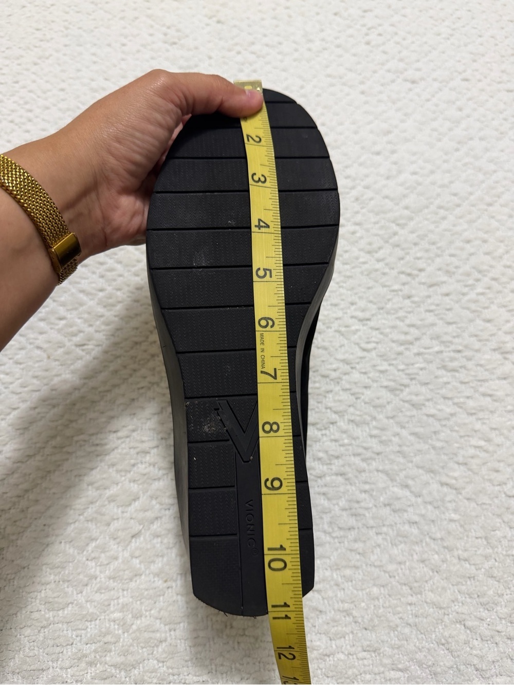 Vionic Sereno Wedge Black Leather Pump Women’s Size 11 - Picture 6 of 11